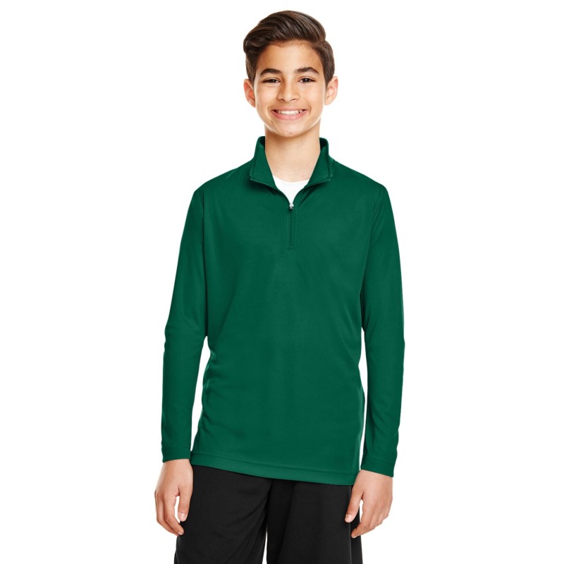 Buy Team 365 TT31Y Youth Zone Performance Quarter-Zip | ApparelChoice.ca