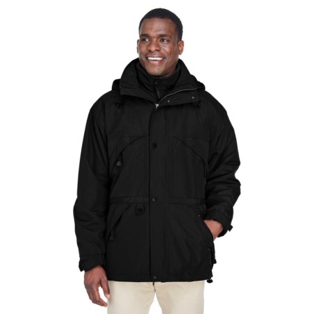 Buy North End 88007 Adult 3-in-1 Parka with Dobby Trim | ApparelChoice.ca
