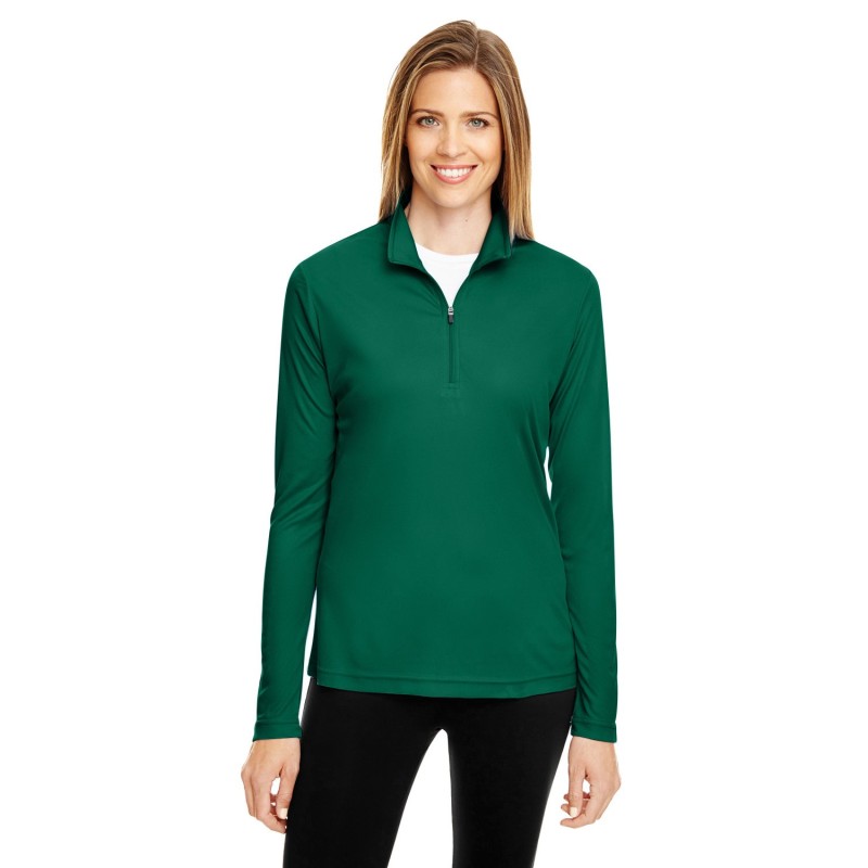 Buy Team 365 TT31W Ladies Zone Performance Quarter-Zip | ApparelChoice.ca