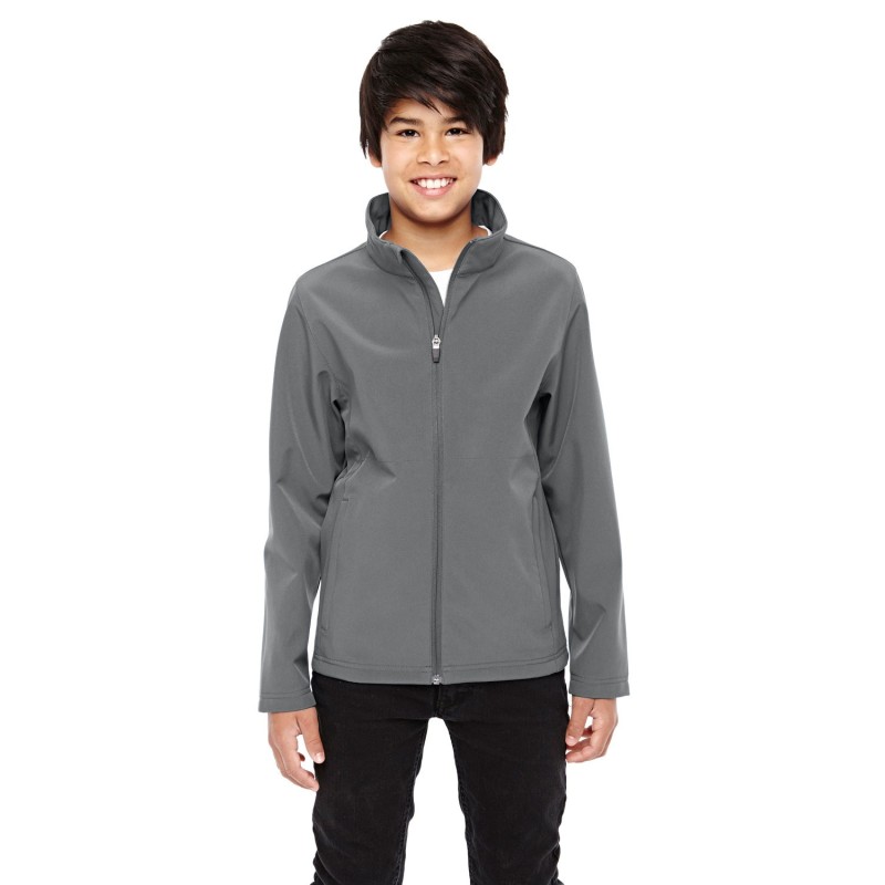 Buy Team 365 TT80Y Youth Leader Soft Shell Jacket | ApparelChoice.ca