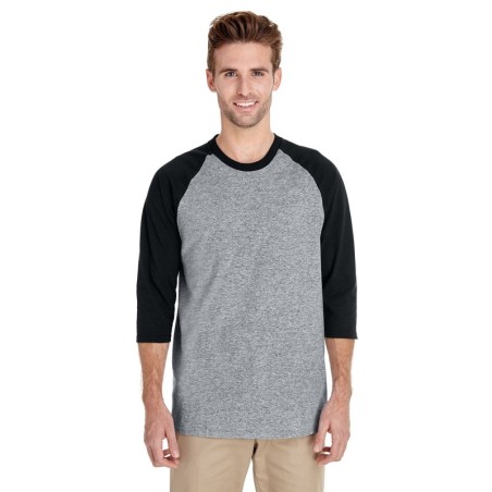 Buy Gildan G570 Adult Heavy Cotton 3/4-Raglan Sleeve T-Shirt | ApparelChoice.ca