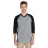 Buy Gildan G570 Adult Heavy Cotton 3/4-Raglan Sleeve T-Shirt | ApparelChoice.ca