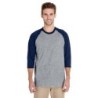 Buy Gildan G570 Adult Heavy Cotton 3/4-Raglan Sleeve T-Shirt | ApparelChoice.ca