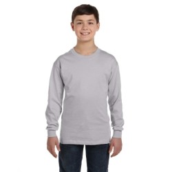 Buy Gildan G540B Youth Heavy Cotton Long-Sleeve T-Shirt | ApparelChoice.ca