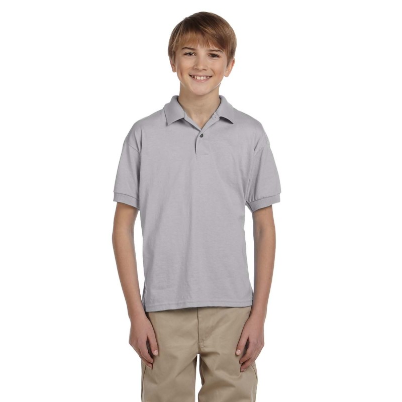 Buy Gildan G880B Youth Jersey Polo | ApparelChoice.ca