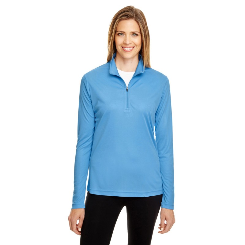 Buy Team 365 TT31W Ladies Zone Performance Quarter-Zip | ApparelChoice.ca