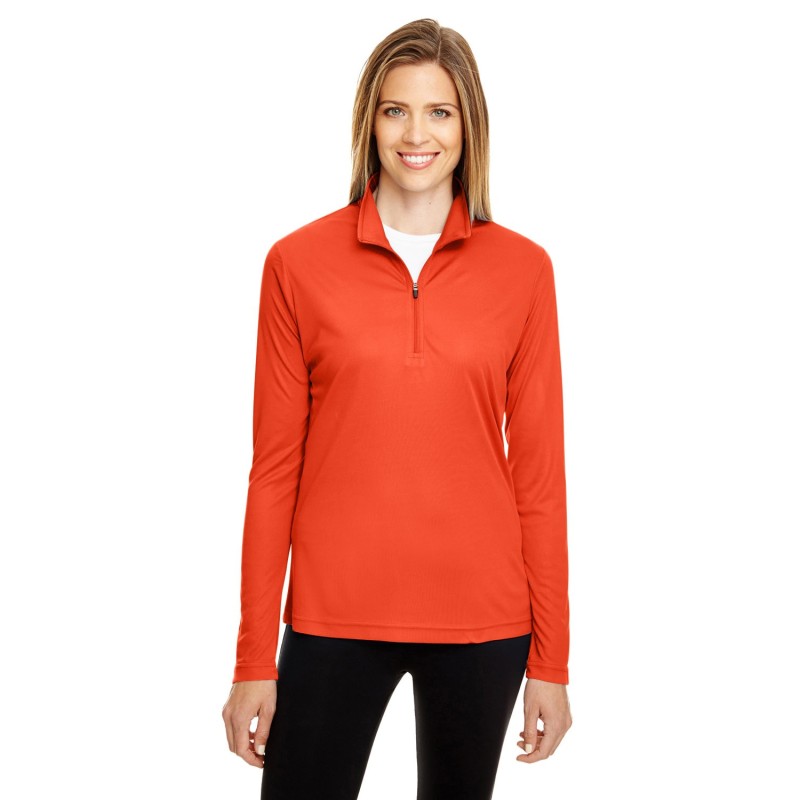 Buy Team 365 TT31W Ladies Zone Performance Quarter-Zip | ApparelChoice.ca