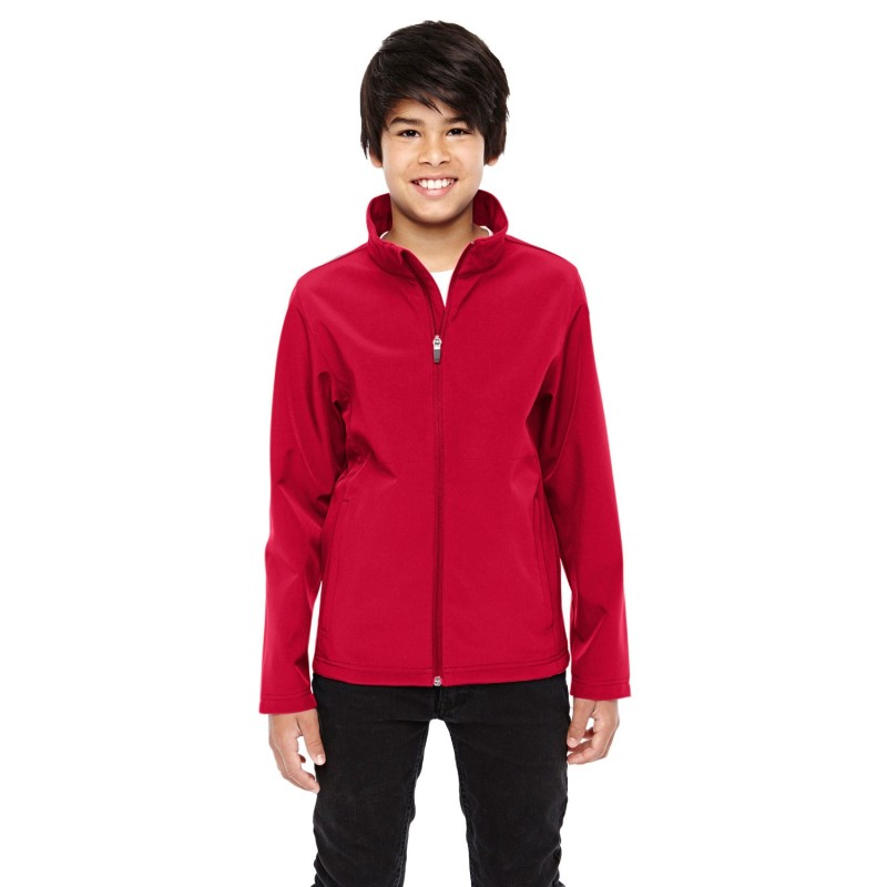 Buy Team 365 TT80Y Youth Leader Soft Shell Jacket | ApparelChoice.ca