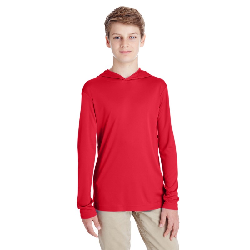 Buy Team 365 TT41Y Youth Zone Performance Hooded T-Shirt | ApparelChoice.ca