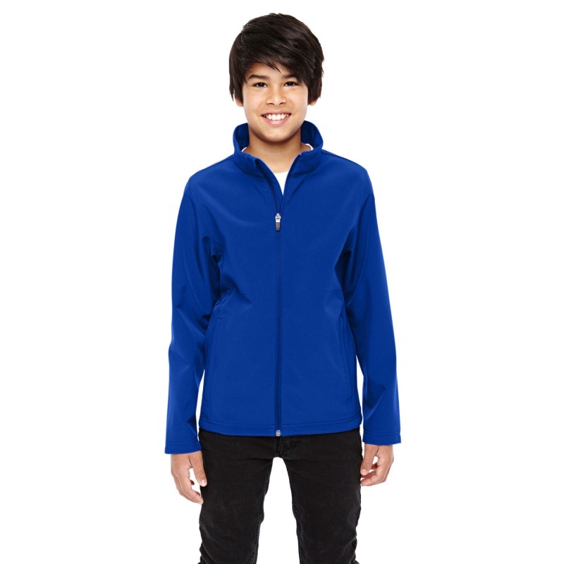 Buy Team 365 TT80Y Youth Leader Soft Shell Jacket | ApparelChoice.ca