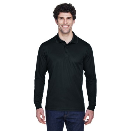 Buy Core365 88192T Men's Tall Pinnacle Performance Long-Sleeve Pique Polo | ApparelChoice.ca