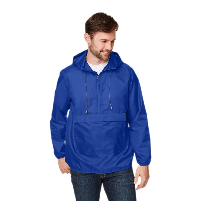 Buy Team 365 TT77 Adult Zone Protect Packable Anorak Jacket | ApparelChoice.ca