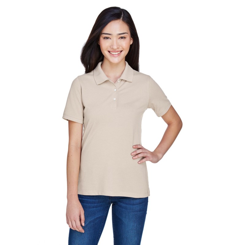 Buy Harriton M265W Ladies Easy Blend Polo | ApparelChoice.ca