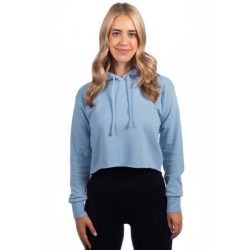 Buy Next Level Apparel 9384 Ladies Cropped Pullover Hooded Sweatshirt | ApparelChoice.ca