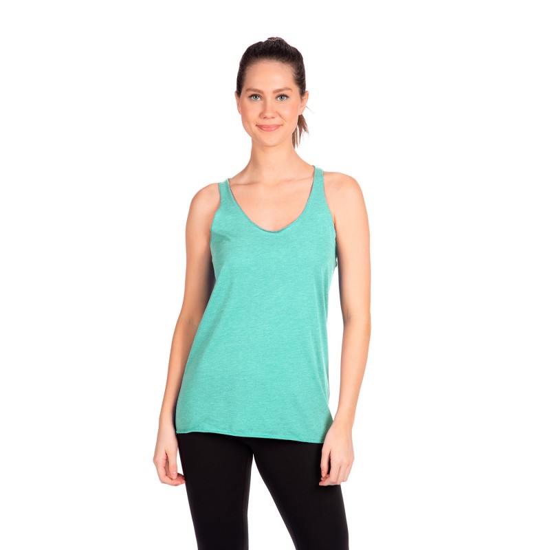 Buy Next Level Apparel 6733 Ladies Triblend Racerback Tank | ApparelChoice.ca