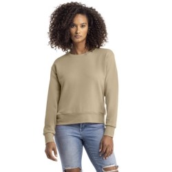 Buy Next Level Apparel 9084 Ladies Laguna Sueded Sweatshirt | ApparelChoice.ca