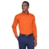 Buy Harriton M500 Men's Easy Blend Long-Sleeve Twill Shirt with Stain-Release | ApparelChoice.ca