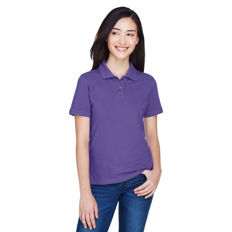 Buy Harriton M265W Ladies Easy Blend Polo | ApparelChoice.ca