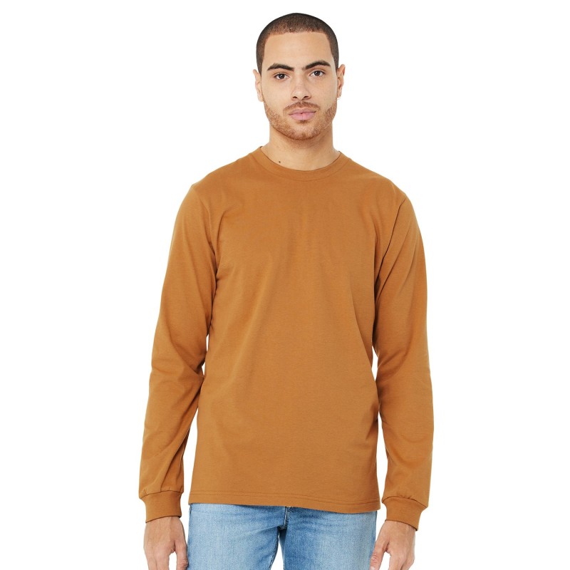 Buy Bella + Canvas 3501 Unisex Jersey Long-Sleeve T-Shirt | ApparelChoice.ca