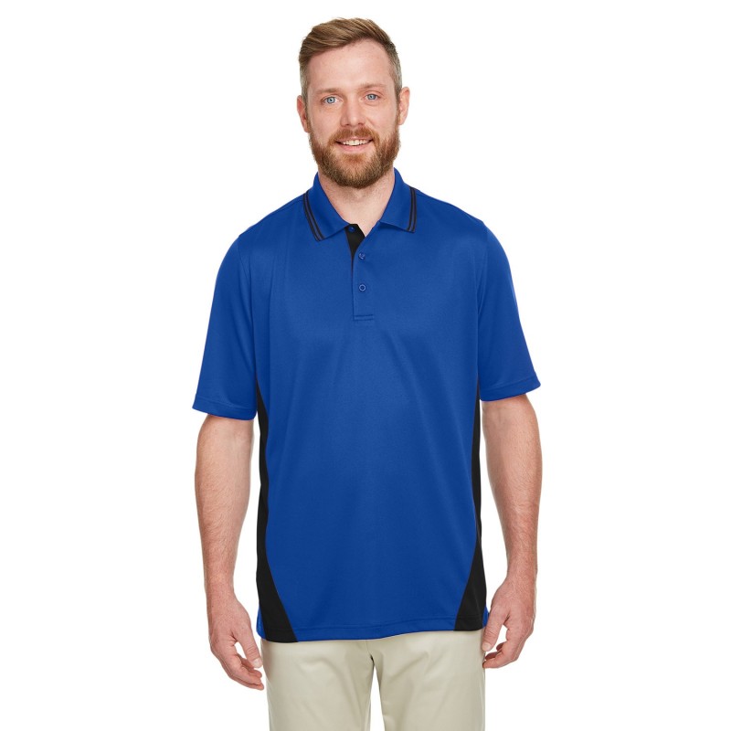 Buy Harriton M386T Men's Tall Flash Snag Protection Plus IL Colorblock Polo | ApparelChoice.ca