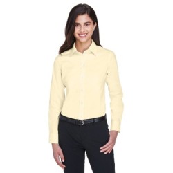 Buy Devon & Jones DG530W Ladies Crown Collection Solid Stretch Twill Woven Shirt | ApparelChoice.ca