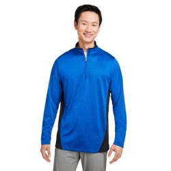 Buy Harriton M786 Men's Flash Snag Protection Plus IL Colorblock Quarter-Zip | ApparelChoice.ca