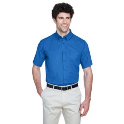 Buy Core365 88194 Men's Optimum Short-Sleeve Twill Shirt | ApparelChoice.ca