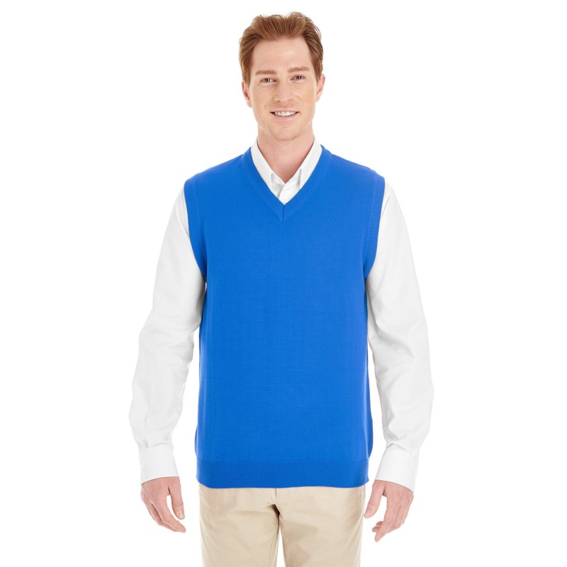 Buy Harriton M415 Men's Pilbloc V-Neck Sweater Vest | ApparelChoice.ca