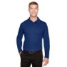 Buy Devon & Jones DG20LT CrownLux Performance Tall Plaited Long Sleeve Polo | ApparelChoice.ca