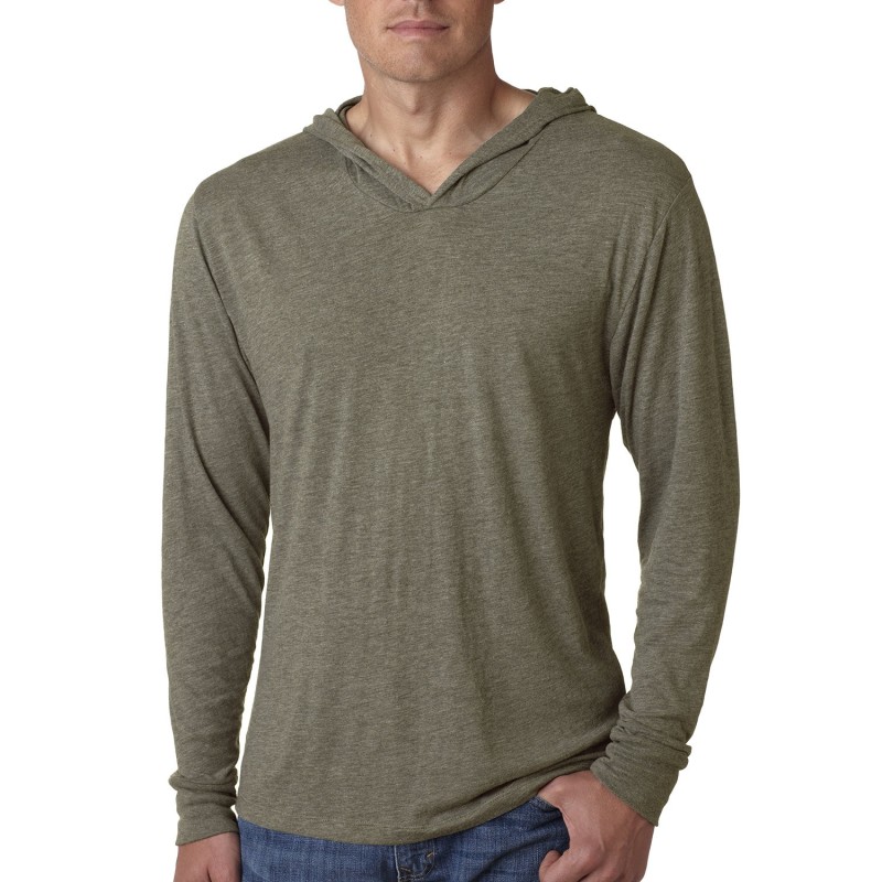 Buy Next Level Apparel N6021 Adult Triblend Long-Sleeve Hoody | ApparelChoice.ca