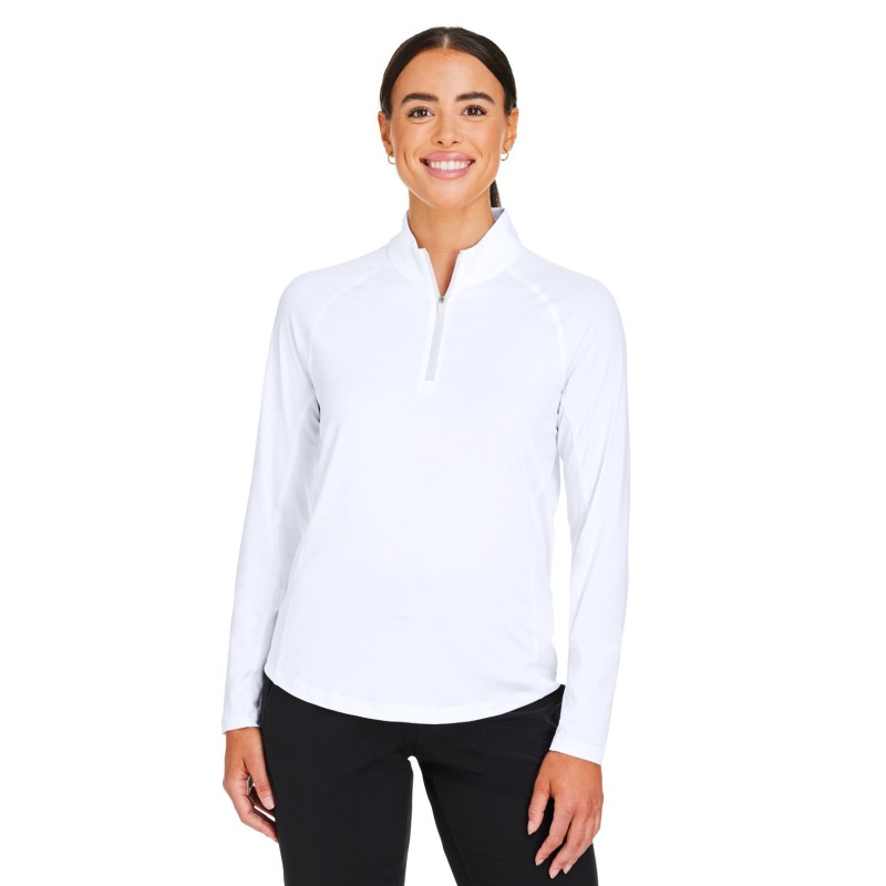 Buy Puma Golf 625902 Ladies You-V Quarter-Zip | ApparelChoice.ca
