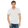 Buy Bella + Canvas 3655C Unisex Textured Jersey V-Neck T-Shirt | ApparelChoice.ca