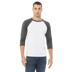 Buy Bella + Canvas 3200 Unisex 3/4-Sleeve Baseball T-Shirt | ApparelChoice.ca
