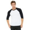 Buy Bella + Canvas 3200 Unisex 3/4-Sleeve Baseball T-Shirt | ApparelChoice.ca