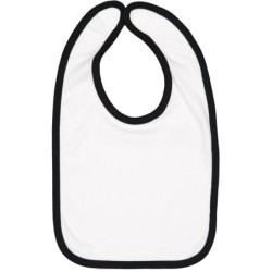 Buy Rabbit Skins RS1004 Infant Contrast Trim Bib | ApparelChoice.ca