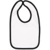 Buy Rabbit Skins RS1004 Infant Contrast Trim Bib | ApparelChoice.ca