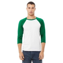 Buy Bella + Canvas 3200 Unisex 3/4-Sleeve Baseball T-Shirt | ApparelChoice.ca