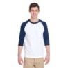 Buy Gildan G570 Adult Heavy Cotton 3/4-Raglan Sleeve T-Shirt | ApparelChoice.ca