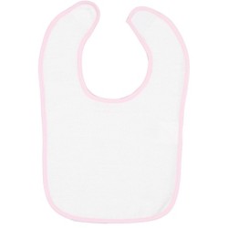 Buy Rabbit Skins 1003 Infant Contrast Trim Terry Bib | ApparelChoice.ca