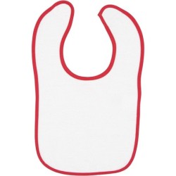 Buy Rabbit Skins 1003 Infant Contrast Trim Terry Bib | ApparelChoice.ca