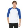 Buy Bella + Canvas 3200 Unisex 3/4-Sleeve Baseball T-Shirt | ApparelChoice.ca