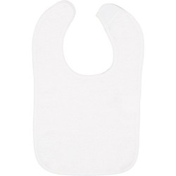 Buy Rabbit Skins 1003 Infant Contrast Trim Terry Bib | ApparelChoice.ca