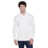 Buy Core365 88192 Men's Pinnacle Performance Long-Sleeve Pique Polo | ApparelChoice.ca