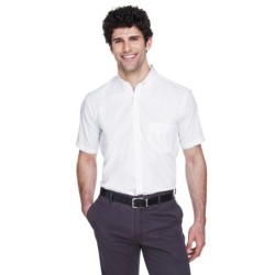 Buy Core365 88194 Men's Optimum Short-Sleeve Twill Shirt | ApparelChoice.ca