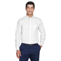 Buy Devon & Jones D620 Men's Crown Collection Solid Broadcloth Woven Shirt | ApparelChoice.ca
