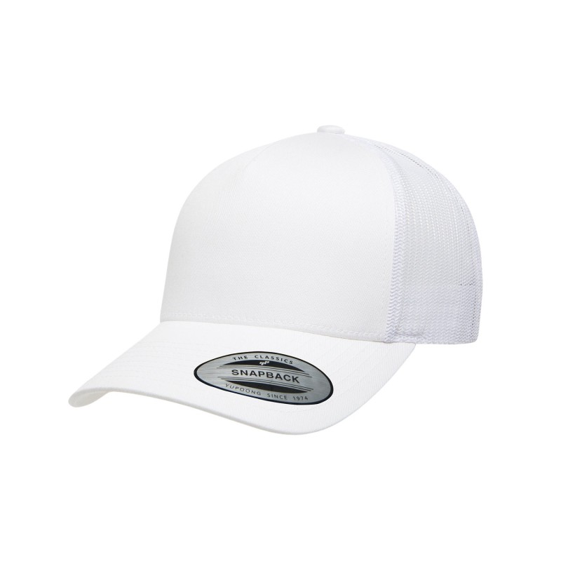 Buy Yupoong 6506 Adult 5-Panel Retro Trucker Cap | ApparelChoice.ca