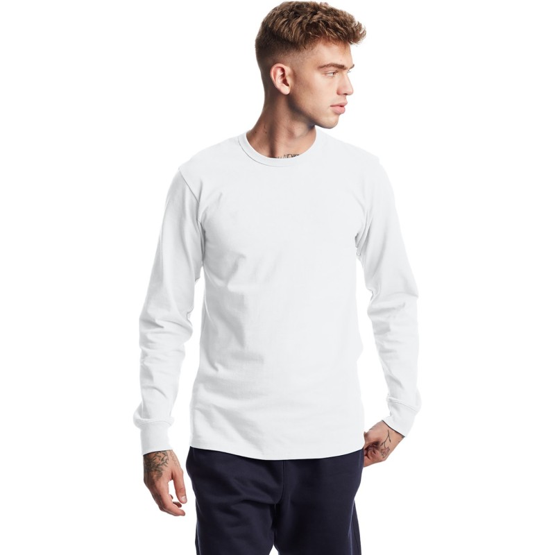 Buy Champion T453 Unisex Heritage Long-Sleeve T-Shirt | ApparelChoice.ca