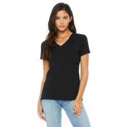 Buy Bella + Canvas 6405 Ladies Relaxed Jersey V-Neck T-Shirt | ApparelChoice.ca