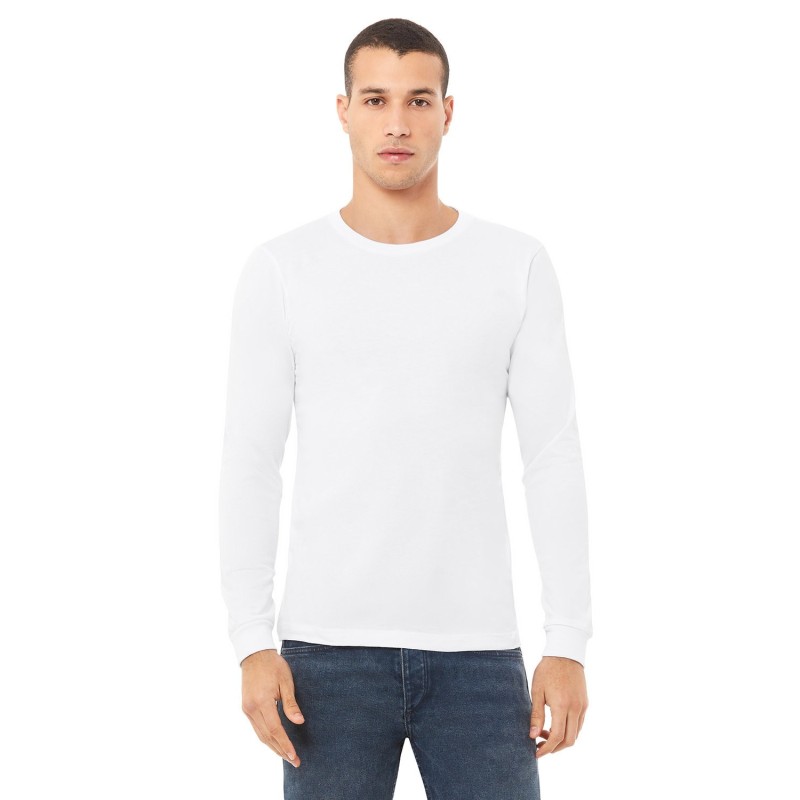 Buy Bella + Canvas 3501 Unisex Jersey Long-Sleeve T-Shirt | ApparelChoice.ca