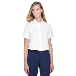 Buy Core365 78194 Ladies Optimum Short-Sleeve Twill Shirt | ApparelChoice.ca